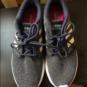 Blue Adidas Gym Shoes